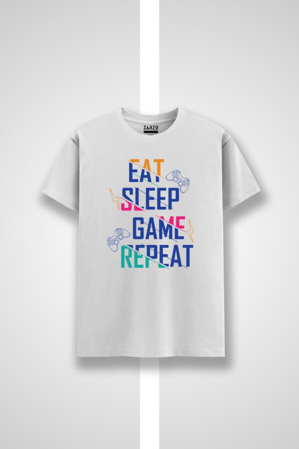 Eat Sleep Typography T-shirt