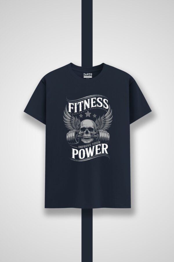Fitness Power Workout Graphic T-shirt