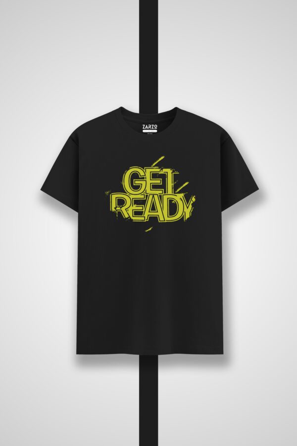 Get Ready Typography T-shirt