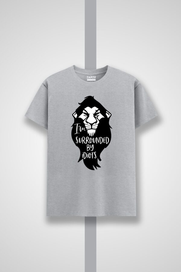 Surrounded by Idiots Funny Graphic T-shirt