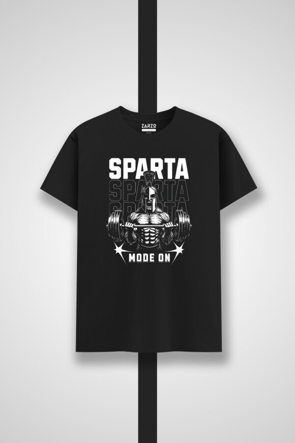 Sparta Mode Gym Round Neck T-shirt