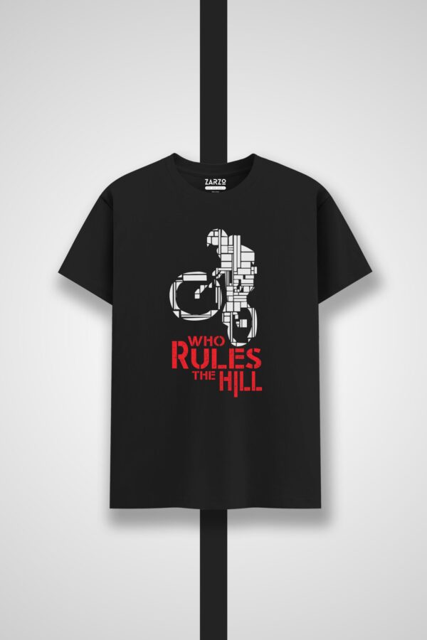 Rules The Hill Graphic Round Neck T-shirt