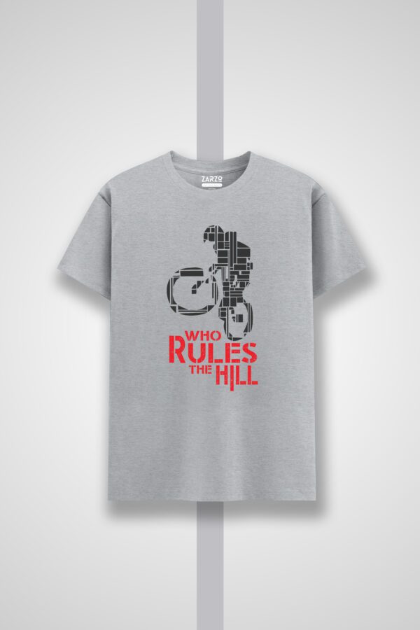 Rules The Hill Graphic Round Neck T-shirt