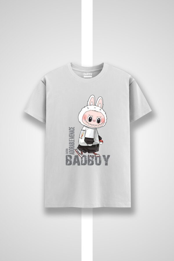 Labubu Badboy Funny Round Neck T-shirt